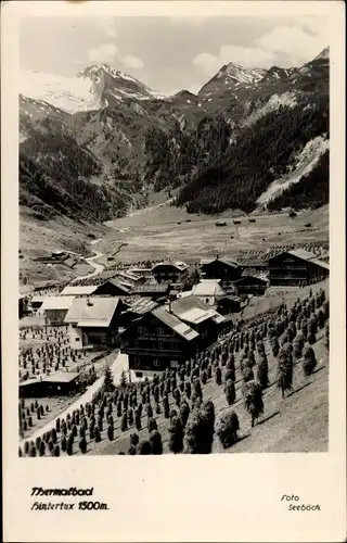 Ak Bad Hintertux Tirol, Thermalbad, Gesamtansicht