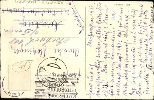 Ak Frohe Weihnachten, Weihnachtsmann