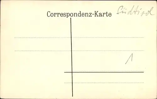 Ak Kastelruth Castelrotto Südtirol, der Schlern