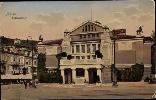 Ak Meran Merano Südtirol, Stadttheater
