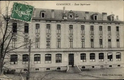 Ak Commercy Lothringen Meuse, Ecole Superieure