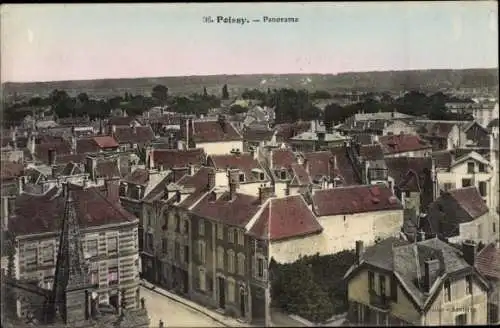 Ak Poissy Yvelines, Panorama