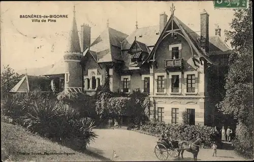 Ak Bagnères de Bigorre Hautes Pyrénées, Villa de Pins