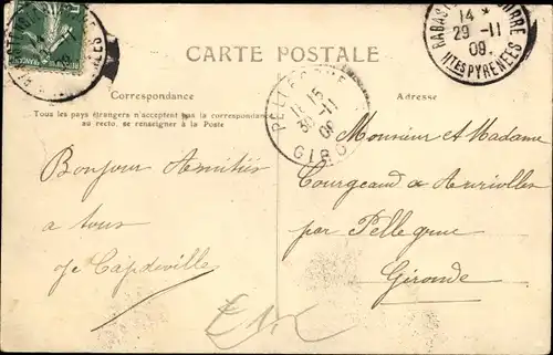 Ak Bagnères de Bigorre Hautes Pyrénées, Villa de Pins