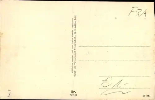 Ak Reims Marne, Laoner Straße