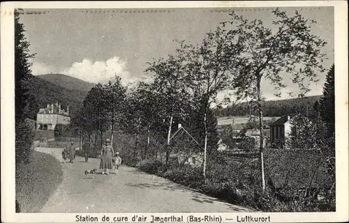 Ak Elsass Bas Rhin, Station de cure d'air Jaegerthal