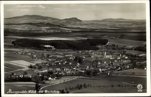 Ak Hainewalde Oberlausitz, Blick vom Breiteberg