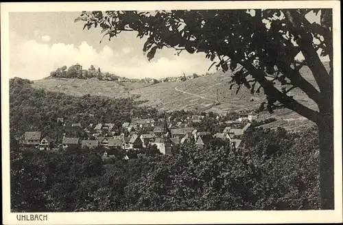 Ak Uhlbach Stuttgart am Neckar, Gesamtansicht