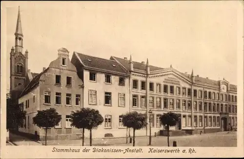 Ak Kaiserswerth Düsseldorf am Rhein, Stammhaus der Diakonissenanstalt