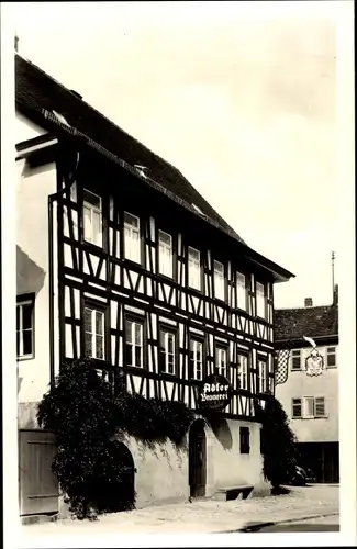 Ak Sulzbach an der Murr, Gasthof und Bierbrauerei Zum Adler