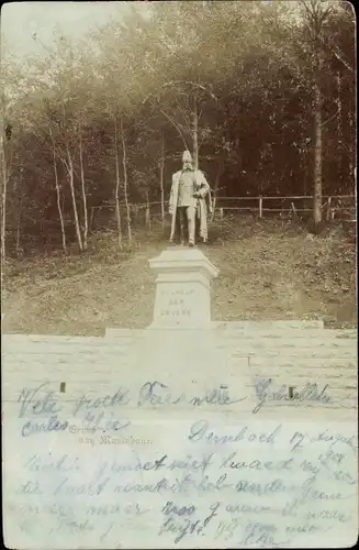 Foto Ak Montabaur im Westerwald, Denkmal