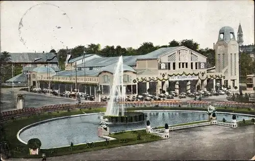 Ak Zwickau in Sachsen, Gewerbeausstellung, Hauptrestaurant, Variete