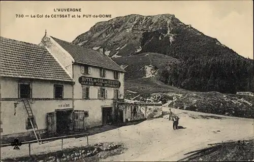 Ak Puy de Dôme, Le Col de Ceyssat