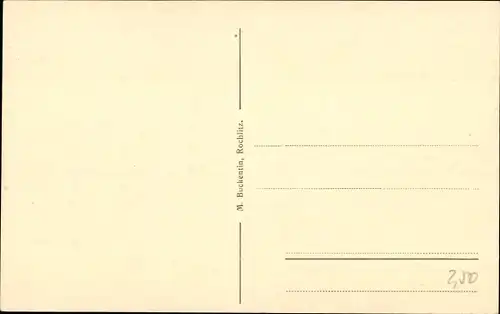 Ak Rochlitz an der Mulde, Marktplatz