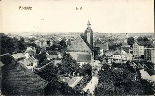 Ak Rochlitz an der Mulde, Stadtbild