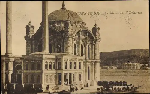 Ak Konstantinopel Istanbul Türkei, Mosquée d'Ortakeuy, Moschee