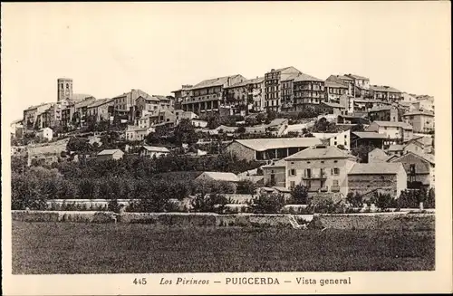 Ak Puigcerda Katalonien, Vista general