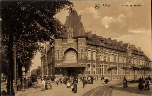 Ak Liège Lüttich Wallonien, Hôpital de Bavière