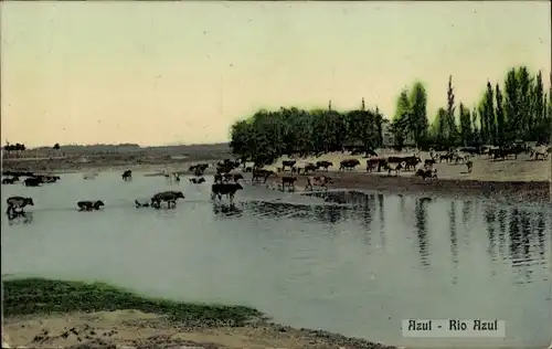 Ak Argentinien, Rio Azul