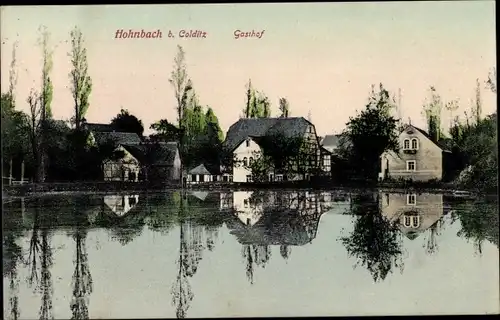 Ak Hohnbach Colditz in Sachsen, Gasthof
