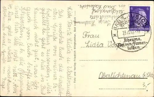 Ak Bad Lausick in Sachsen, Wettinstraße