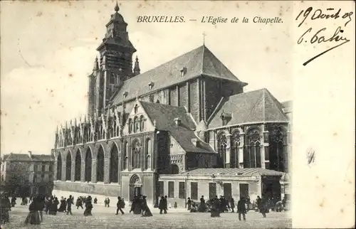 Ak Bruxelles Brüssel, L'Eglise de la Chapelle
