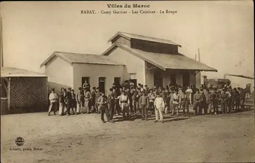 Ak Rabat Marokko, Camp Garnier, Les Cuisines, La Soupe