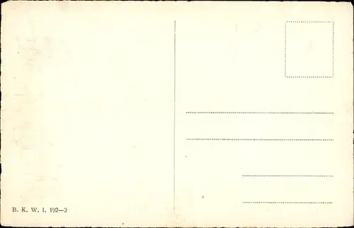 Künstler Ak Feiertag, Karl, Gebutstagsglückwunsch, Mädchen mit Blumen, BKWI 192 2