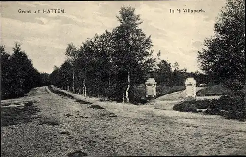 Ak Hattem Gelderland Niederlande, In 't Villapark