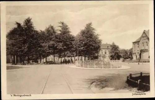 Ak 's Hertogenbosch Nordbrabant Niederlande, Julianaplein