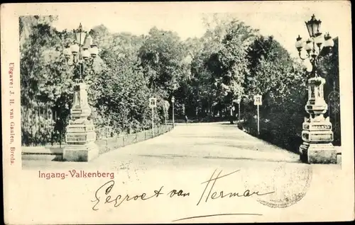 Ak Valkenberg Niederlande, Ingang