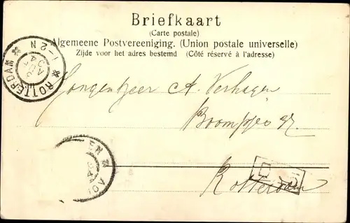 Ak Valkenberg Niederlande, Ingang