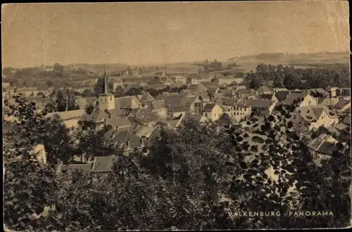 Ak Valkenburg Limburg Niederlande, Panorama