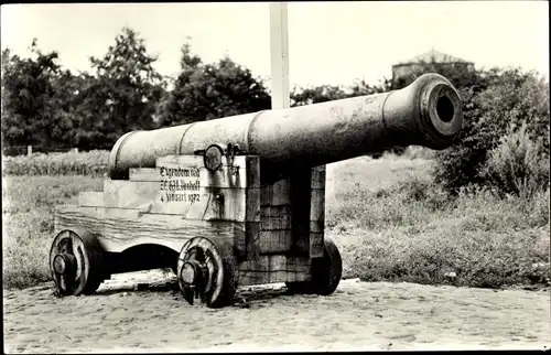 Ak Bourtange Westerwolde Groningen, Wal, Kanonnen