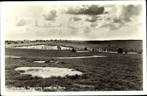 Ak Nijverdal Overijssel Niederlande, Panorama vanaf de Berg