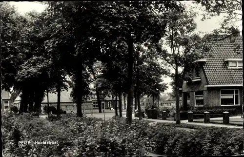 Ak Peize Drenthe Niederlande, Hoofdstraat