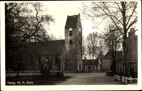 Ak Norg Drenthe, Ned. Herv. Kerk