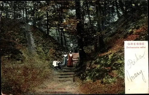 Ak Grebbe Utrecht Niederlande, Zwitsersche vallei