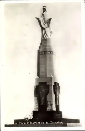 Ak Gulpen Limburg Niederlande, Maria Monument op de Gulperberg