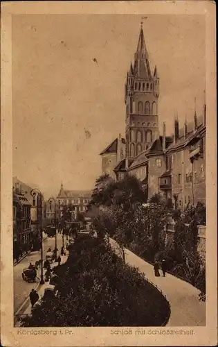 Ak Kaliningrad Königsberg Ostpreußen, Schloss mit Schlossfreiheit