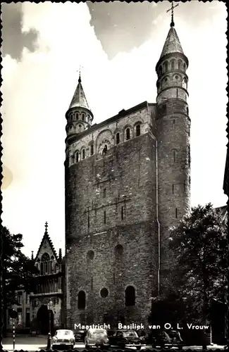 Ak Maastricht Limburg Niederlande, Basiliek van O.L. Vrouw