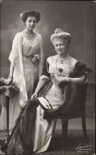 Ak Kaiserin Auguste Viktoria, Prinzessin Victoria Luise von Preußen, Portrait