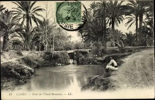 Ak Gabès Tunesien, Pont de l'Oued Benazous