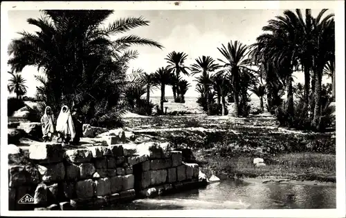 Ak Gabès Tunesien, Chenini, L'Ancien Moulin, barrage romain