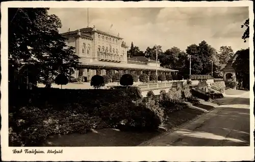 Ak Bad Nauheim in Hessen, Kurhaus, Außenansicht