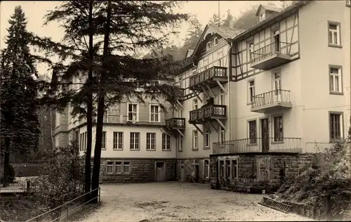 Ak Krippen Bad Schandau Sächsische Schweiz, Erholungsheim Klement Gottwald