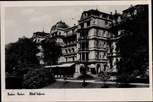 Ak Baden-Baden am Schwarzwald, Hotel Stefanie