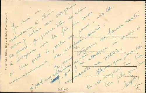 Ak Kirn an der Nahe, Totalansicht