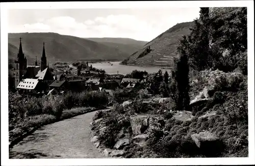 Ak Bingen am Rhein, Steingartenweg, Teilansicht