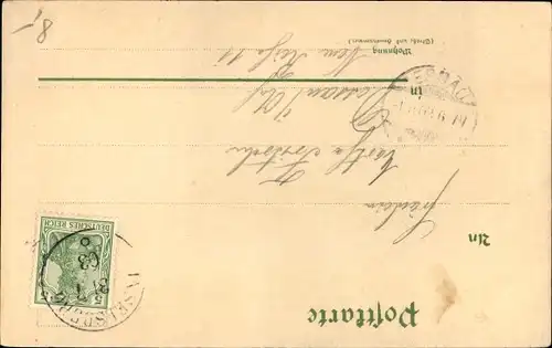 Litho Brotterode Trusetal in Thüringen, Inselsberg, Thorstein, Gothaisches Hotel, Zwerg